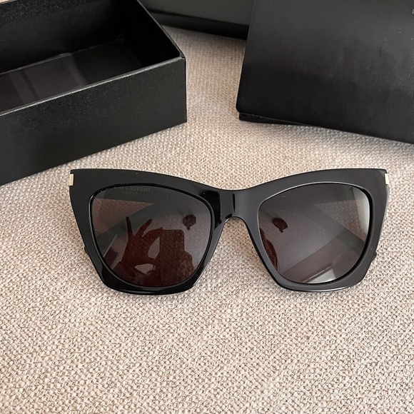 Saint Laurent black Sunglasses! - Picture 1 of 4